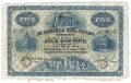 Commercial Bank Of Scotland Ltd 5 Pounds ,  3. 1.1921
